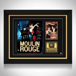 RARE-T Limited Edition Frames Moulin Rouge Script Limited Signature Edition Studio Licensed Custom Frame
