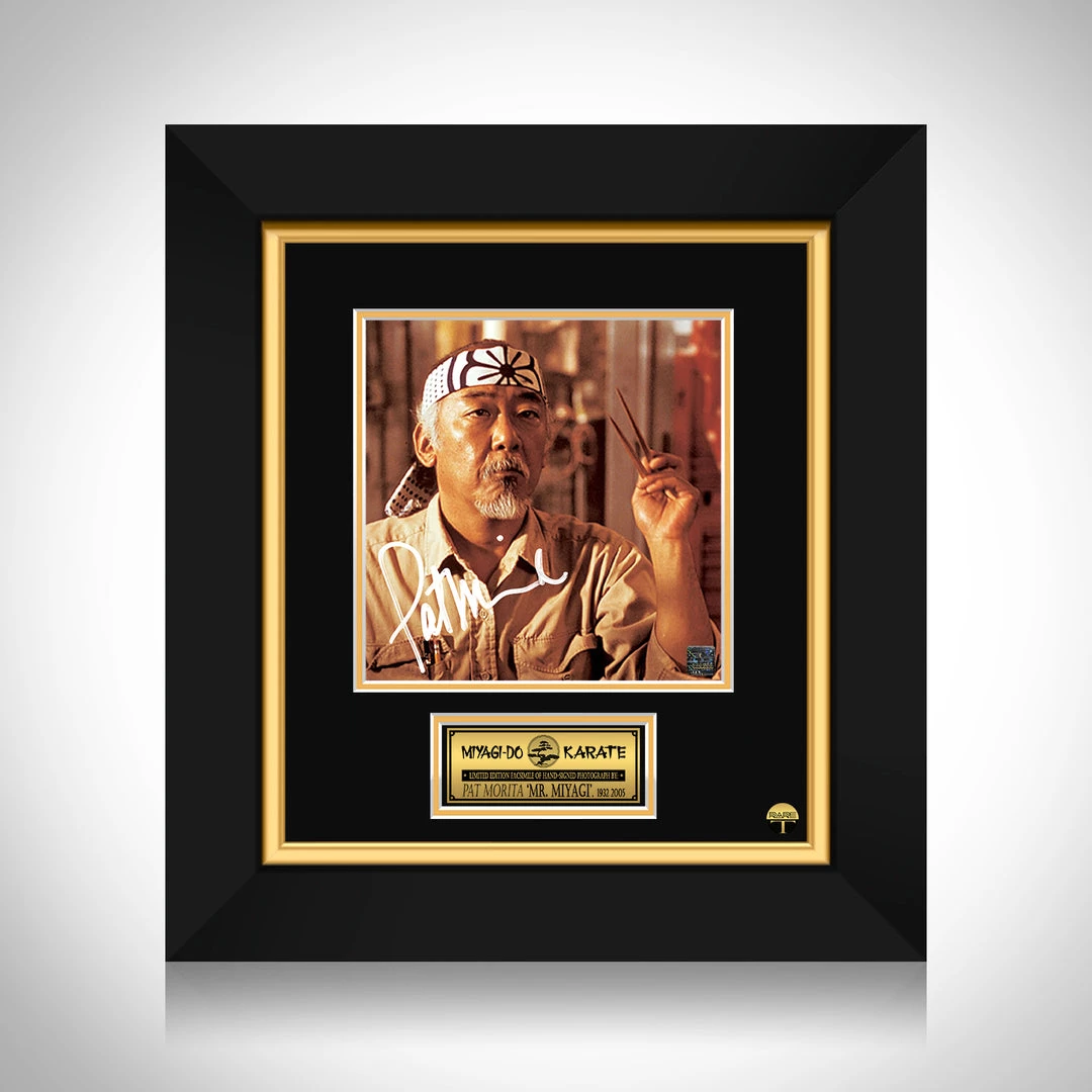 RARE-T Karate Kid Mr Miyagi Photo Limited Signature Edition Studio Licensed Custom Frame 1 RARE-T Karate Kid Mr Miyagi Photo Limited Signature Edition Studio Licensed Custom Frame