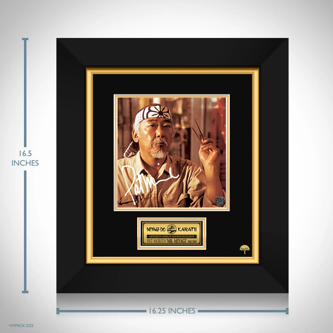 RARE-T Karate Kid Mr Miyagi Photo Limited Signature Edition Studio Licensed Custom Frame 3 RARE-T Karate Kid Mr Miyagi Photo Limited Signature Edition Studio Licensed Custom Frame