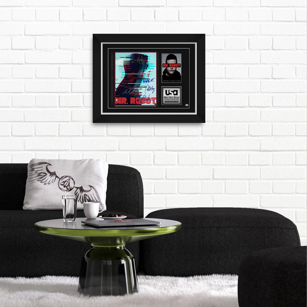 RARE-T Mr. Robot Script Limited Signature Edition Studio Licensed Custom Frame 2 RARE-T Mr. Robot Script Limited Signature Edition Studio Licensed Custom Frame