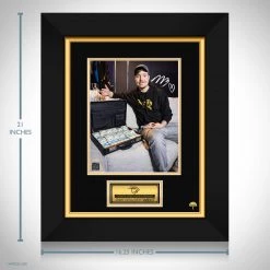 RARE-T Mr Beast Photo Limited Signature Edition Studio Licensed Custom Frame 10 RARE-T Mr Beast Photo Limited Signature Edition Studio Licensed Custom Frame