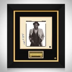RARE-T Muddy Waters - Hard Again LP Cover Limited Signature Edition Studio Licensed Custom Frame