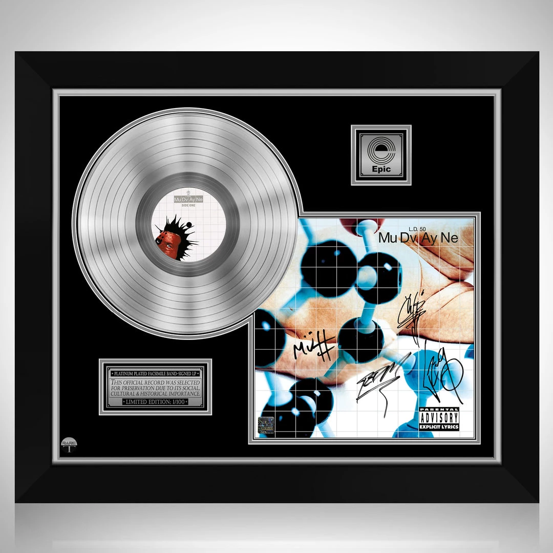 RARE-T Limited Edition Frames Mudvayne - L.D. 50 Platinum LP Limited Signature Edition Studio Licensed Custom Frame 1 RARE-T Limited Edition Frames Mudvayne - L.D. 50 Platinum LP Limited Signature Edition Studio Licensed Custom Frame