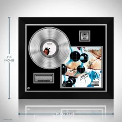 RARE-T Limited Edition Frames Mudvayne - L.D. 50 Platinum LP Limited Signature Edition Studio Licensed Custom Frame 12 RARE-T Limited Edition Frames Mudvayne - L.D. 50 Platinum LP Limited Signature Edition Studio Licensed Custom Frame