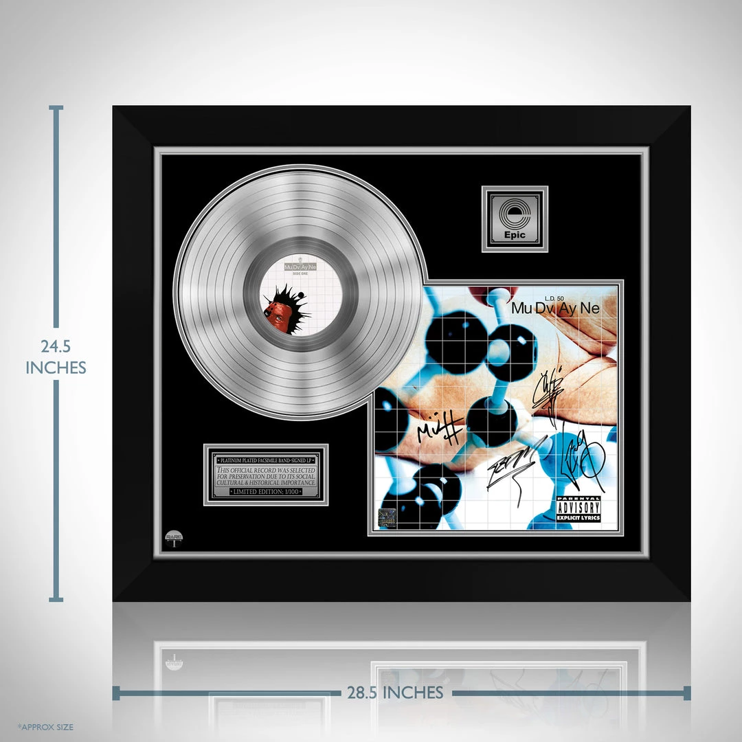 RARE-T Limited Edition Frames Mudvayne - L.D. 50 Platinum LP Limited Signature Edition Studio Licensed Custom Frame 3 RARE-T Limited Edition Frames Mudvayne - L.D. 50 Platinum LP Limited Signature Edition Studio Licensed Custom Frame