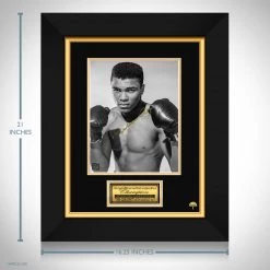 RARE-T Muhammad Ali Gloves Photo Limited Signature Edition Licensed Custom Frame Sports Memorabilia 9 RARE-T Muhammad Ali Gloves Photo Limited Signature Edition Licensed Custom Frame Sports Memorabilia