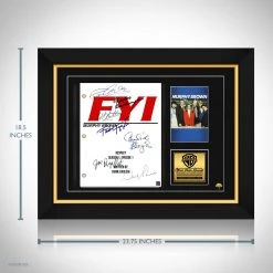 RARE-T Limited Edition Frames Murphy Brown Transcript Limited Signature Edition Studio Licensed Custom