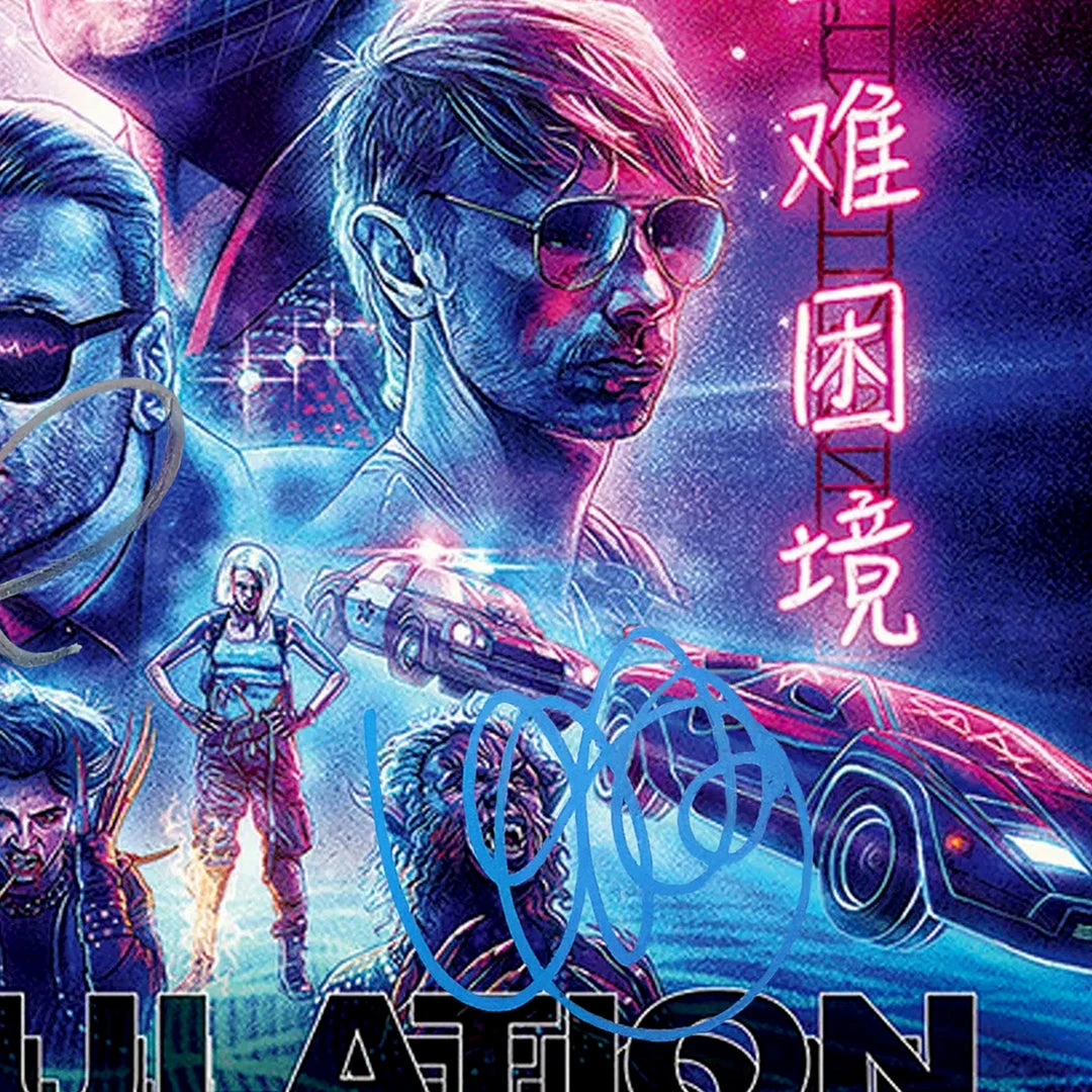 RARE-T Muse Simulation Theory Gold LP Limited Signature Edition Studio Licensed Custom Frame 5 RARE-T Muse Simulation Theory Gold LP Limited Signature Edition Studio Licensed Custom Frame