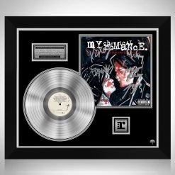 RARE-T My Chemical Romance - Three Cheers For Sweet Revenge Platinum LP Limited Signature Edition Studio Licensed Custom Frame
