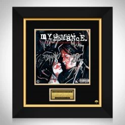 RARE-T My Chemical Romance - Three Cheers For Sweet Revenge LP Cover Limited Signature Edition Studio Licensed Custom Frame