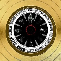 RARE-T My Chemical Romance The Black Parade Gold LP Limited Signature Edition Studio Licensed Custom Frame