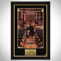 RARE-T My Cousin Vinny Movie Mini Poster Limited Signature Edition Studio Licensed Custom Frame NEW