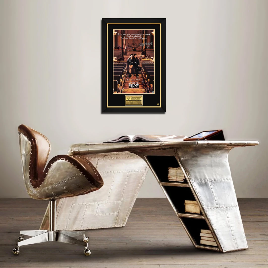 RARE-T My Cousin Vinny Movie Mini Poster Limited Signature Edition Studio Licensed Custom Frame NEW 2 RARE-T My Cousin Vinny Movie Mini Poster Limited Signature Edition Studio Licensed Custom Frame NEW