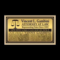 RARE-T My Cousin Vinny Movie Mini Poster Limited Signature Edition Studio Licensed Custom Frame NEW 14 RARE-T My Cousin Vinny Movie Mini Poster Limited Signature Edition Studio Licensed Custom Frame NEW