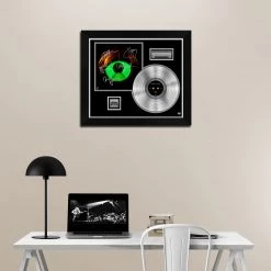 RARE-T Limited Edition Frames My Morning Jacket - Circuital Platinum LP Limited Signature Edition Studio Licensed Custom Frame