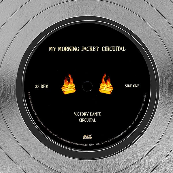 RARE-T Limited Edition Frames My Morning Jacket - Circuital Platinum LP Limited Signature Edition Studio Licensed Custom Frame 6 RARE-T Limited Edition Frames My Morning Jacket - Circuital Platinum LP Limited Signature Edition Studio Licensed Custom Frame