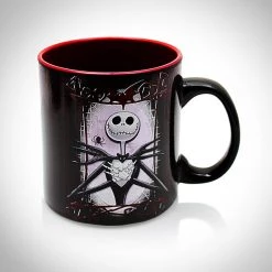 RARE-T The Nightmare Before Christmas - "Jack Skellington Arms Crossed" XL Mug Ready To Ship! 48 Hour Shipping!