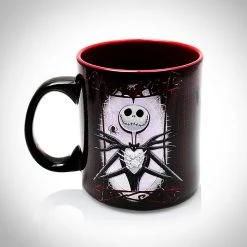 RARE-T The Nightmare Before Christmas - "Jack Skellington Arms Crossed" XL Mug Ready To Ship! 48 Hour Shipping!