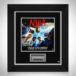 RARE-T N.W.A. Straight Outta Compton LP Cover Limited Signature Edition Studio Licensed Custom Frame Limited Edition Frames