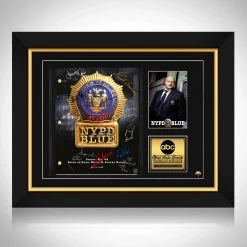 RARE-T Limited Edition Frames NYPD Blue Script Limited Signature Edition Studio Licensed Custom Frame