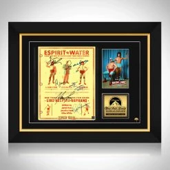 RARE-T Nacho Libre Script Limited Signature Edition Studio Licensed Custom Frame