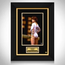 RARE-T Nadia Comaneci Photo Limited Signature Edition Studio Licensed Custom Frame