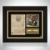 RARE-T Napol?on Bonaparte - French Republic Army Document Limited Signature Edition Studio Licensed Emancipation Proclamation Custom Frame Limited Edition Frames