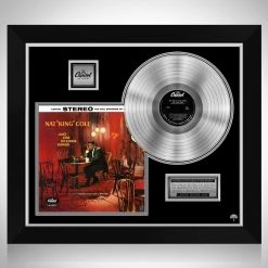 RARE-T Nat King Cole - Just One Of Those Things Platinum LP Limited Signature Edition Studio Licensed Custom Frame