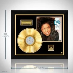 RARE-T Limited Edition Frames Natalie Cole - Good To Be Back Gold LP Limited Signature Edition Studio Licensed Custom Frame