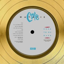 RARE-T Limited Edition Frames Natalie Cole - Good To Be Back Gold LP Limited Signature Edition Studio Licensed Custom Frame