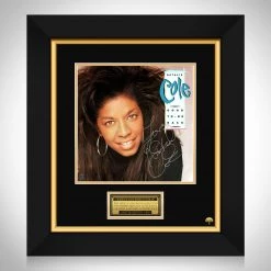 RARE-T Natalie Cole - Good To Be Back LP Cover Limited Signature Edition Studio Licensed Custom Frame Limited Edition Frames