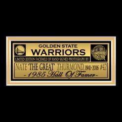 RARE-T Nate Thurmond Golden State Warriors Memorial Photo Limited Signature Edition Licensed Custom Frame Sports Memorabilia 10 RARE-T Nate Thurmond Golden State Warriors Memorial Photo Limited Signature Edition Licensed Custom Frame Sports Memorabilia