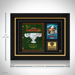 RARE-T Limited Edition Frames National Lampoon's Christmas Vacation Script Limited Signature Edition Studio Licensed Custom Frame
