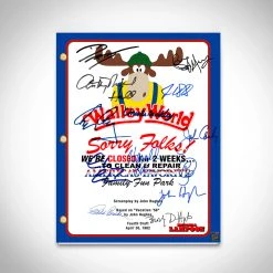 RARE-T Limited Edition Frames National Lampoon's Vacation Script Limited Signature Edition Studio Licensed Custom Frame