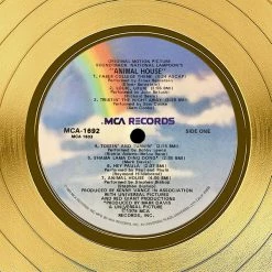 RARE-T Animal House - Original Motion Picture Soundtrack Gold LP Limited Signature Edition Studio Licensed Custom Frame NEW