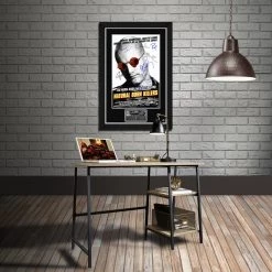 RARE-T Natural Born Killers Mini Poster Limited Signature Edition Studio Licensed Custom Frame