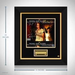 RARE-T Natural Born Killers - Original Motion Picture Soundtrack LP Cover Limited Signature Edition Studio Licensed Custom Frame