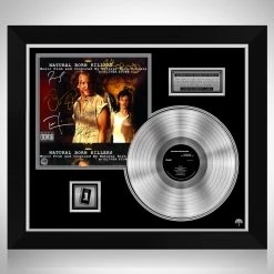 RARE-T NEW Natural Born Killers - Original Motion Picture Soundtrack Platinum LP Limited Signature Edition Studio Licensed Custom Frame