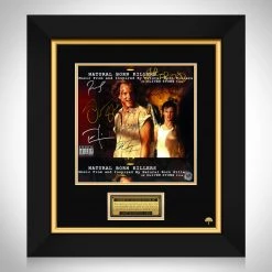 RARE-T Natural Born Killers - Original Motion Picture Soundtrack LP Cover Limited Signature Edition Studio Licensed Custom Frame