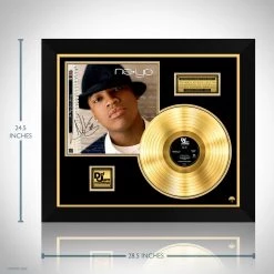 RARE-T Limited Edition Frames Ne-Yo - In My Own Mind Gold LP Limited Signature Edition Studio Licensed Custom Frame