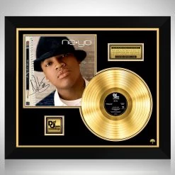 RARE-T Limited Edition Frames Ne-Yo - In My Own Mind Gold LP Limited Signature Edition Studio Licensed Custom Frame