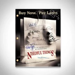 RARE-T Needful Things 1993 Transcript Limited Signature Edition Studio Licensed Custom Frame Limited Edition Frames