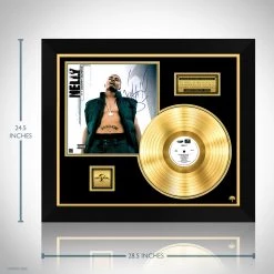 RARE-T Nelly Country Grammar Gold LP Limited Signature Edition Studio Licensed Custom Frame