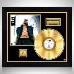 RARE-T Nelly Country Grammar Gold LP Limited Signature Edition Studio Licensed Custom Frame