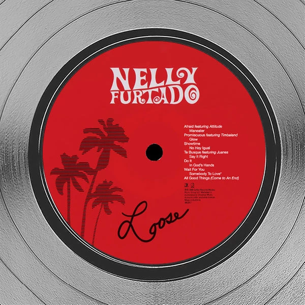 RARE-T Nelly Furtado - Loose Platinum LP Limited Signature Edition Studio Licensed Custom Frame Limited Edition Frames 5 RARE-T Nelly Furtado - Loose Platinum LP Limited Signature Edition Studio Licensed Custom Frame Limited Edition Frames