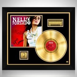 RARE-T Nelly Furtado - Loose Gold LP Limited Signature Edition Studio Licensed Custom Frame