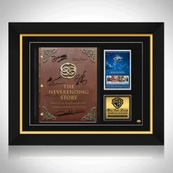 RARE-T The NeverEnding Story Script Limited Signature Edition Studio Licensed Custom Frame Limited Edition Frames