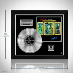 RARE-T Neville Brothers - Yellow Moon Platinum LP Limited Signature Edition Studio Licensed Custom Frame