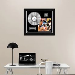 RARE-T New Found Glory - 2000 Platinum LP Limited Signature Edition Studio Licensed Custom Frame Limited Edition Frames