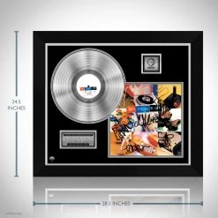 RARE-T New Found Glory - 2000 Platinum LP Limited Signature Edition Studio Licensed Custom Frame Limited Edition Frames
